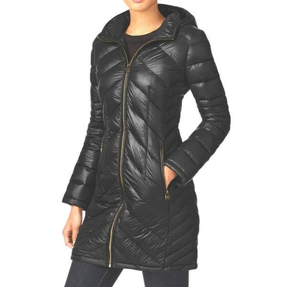 michael kors packable down jacket waterproof